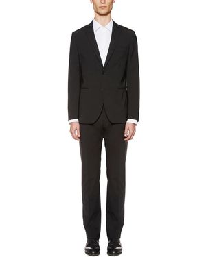 Tonello Single Breasted Suits - Nero
