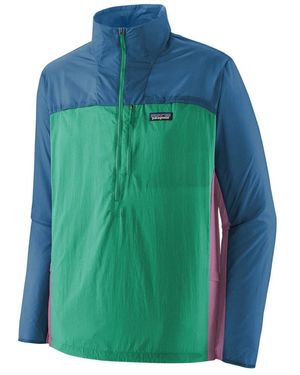 Patagonia Fitness ,Veelkleurig ,Nylon Houdini Stash 1/2-Zip Pullover - Groen