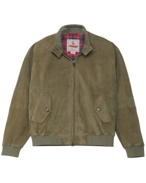Baracuta Leather Jackets - Green
