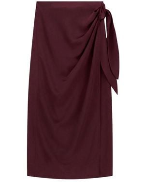 Imperial Midi Skirts - Purple