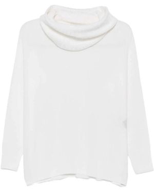 D.exterior Turtlenecks - White