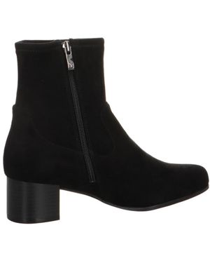 Caprice Schwarze Stretch Stiefeletten