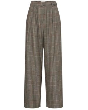 Ichi Wide Trousers - Gris