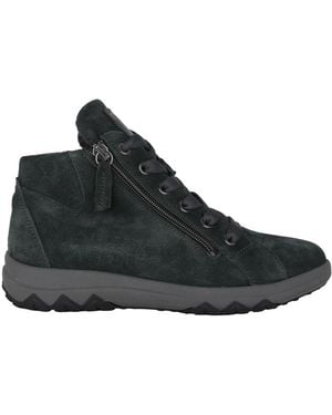 Waldläufer Lace-Up Boots - Negro