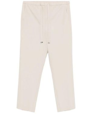 Max Mara Straight Trousers - Natural