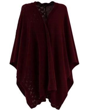 Ermanno Scervino Ponchos - Purple