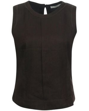 Summum Sleeveless Tops - Nero