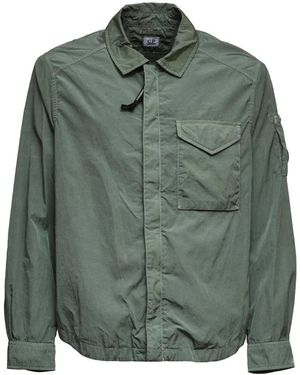 C.P. Company Light Jackets - Green