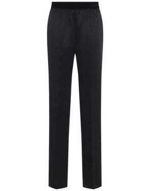 Tom Ford Straight Trousers - Negro