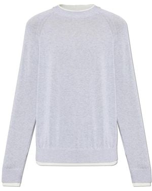 Eleventy Round-Neck Knitwear - Bianco