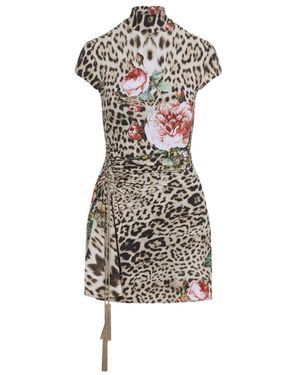 Roberto Cavalli Summer Jurken - Meerkleurig