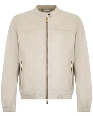 Moorer Leather Jackets - Neutro