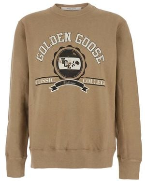 Golden Goose Sweatshirts - Neutro