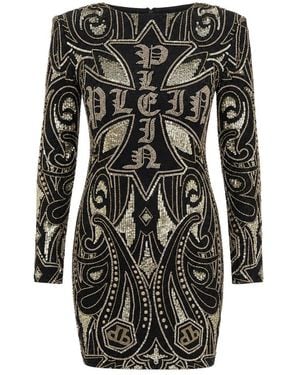 Philipp Plein Party Dresses - Nero