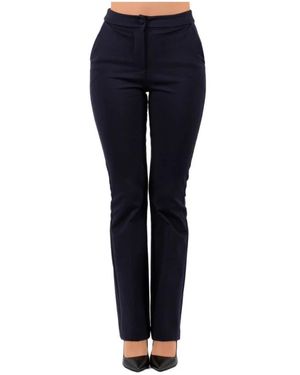 Hanita Slim-Fit Trousers - Blauw
