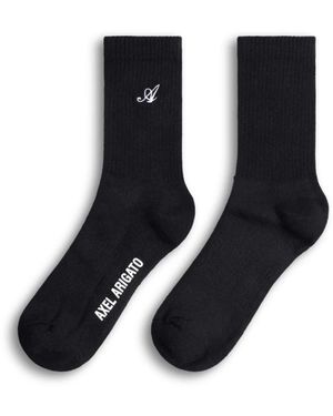 Axel Arigato Signature Socken - Schwarz