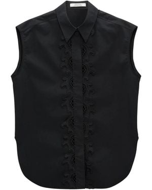 Dorothee Schumacher Poplin Power Blouse - Zwart