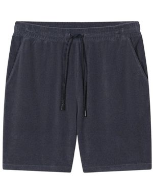 Closed Korte Broeken ,Blauw ,Terry Bermuda Shorts