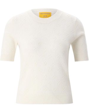 Guest In Residence Round-Neck Knitwear - White