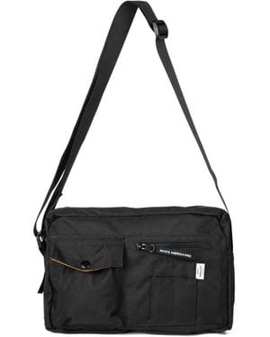 Mads Nørgaard Stilvolle schultertasche - Schwarz