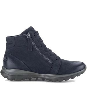 Gabor Lace-Up Boots - Azul