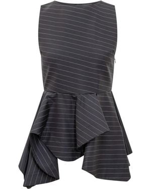 JW Anderson Sleeveless Tops - Grigio
