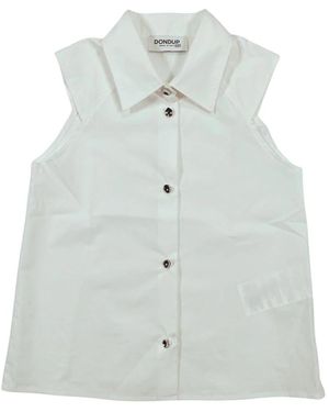 Dondup Klassiek Kraag Shirt - Blauw