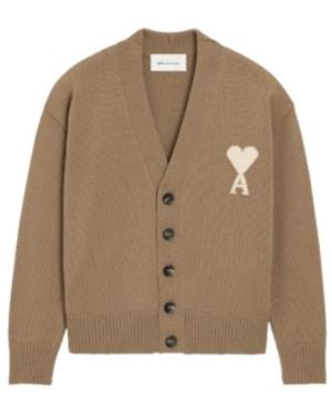 Ami Paris Cardigans - Marrón
