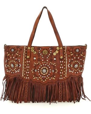 Campomaggi Tassen ,Bruin ,Leer Shopper