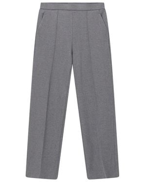 RAFFAELLO ROSSI Straight Trousers - Gris