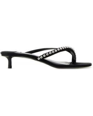 Jimmy Choo Heeled Mules - Black