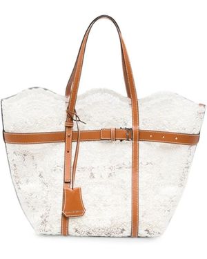 Ermanno Scervino Tote Bags - Blanco
