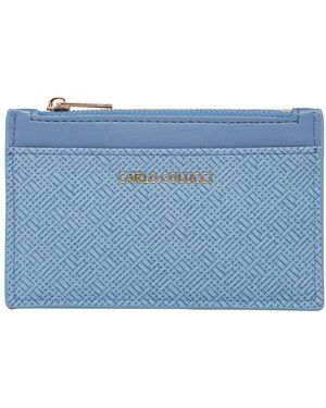 carlo colucci Wallets & Cardholders - Blue
