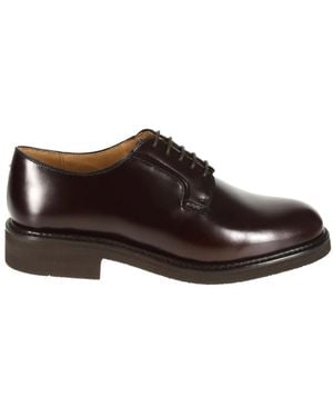 BERWICK  1707 Bruin Leren Derby Schoenen