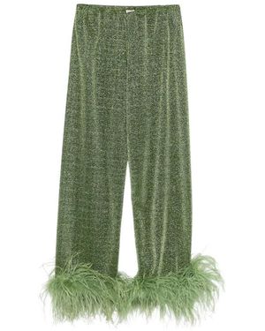 Oséree Wide Trousers - Verde