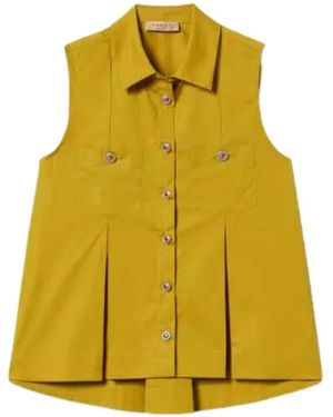 Twinset Shirts - Yellow