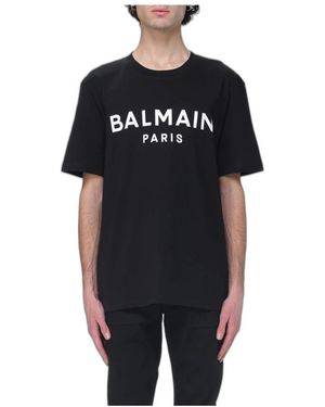 Balmain Tops ,Zwart ,T-Shirts