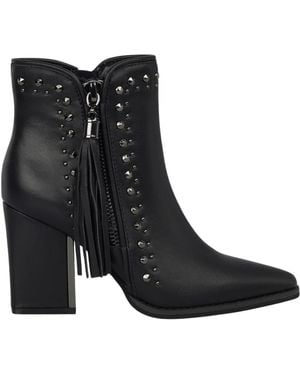 Alma En Pena. Cowboy & Biker Boots - Black