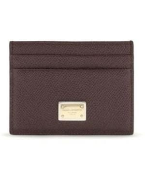 Dolce & Gabbana Wallets & Cardholders - Brown