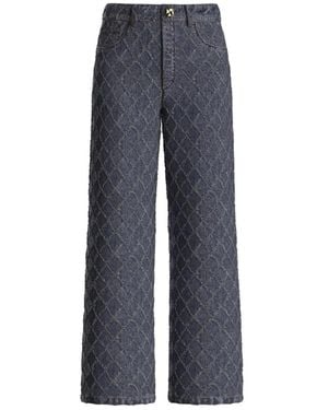 Marella Cropped Jeans - Blue