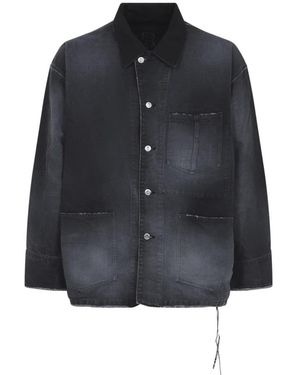 MASTERMIND WORLD Jassen ,Zwart ,Katoen Mastermind Jacket - Blauw