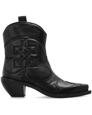 Off-White c/o Virgil Abloh Cowboy Boots - Negro