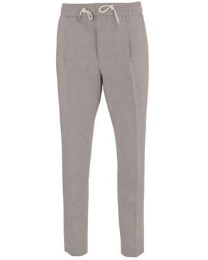 HUGO Broeken ,Slim-Fit Broeken - Grijs