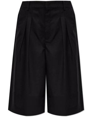 Gestuz Korte Broeken ,Zwart ,Polyester Gzpaula Shorts