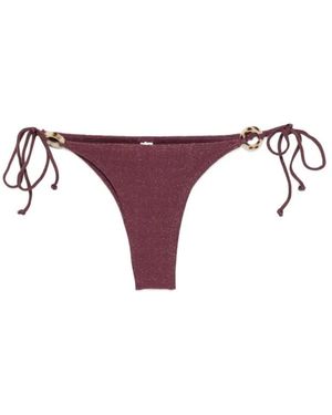 Bondeye Vista Lurex Bikini Hose - Lila