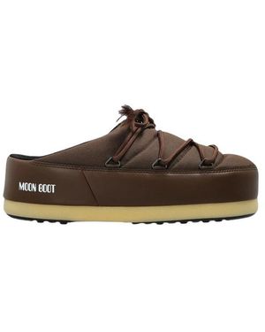 Moon Boot Mules - Marron