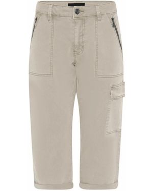 Cro Korte Broeken ,Cargo-Geïnspireerde Capri Shorts Off - Grijs