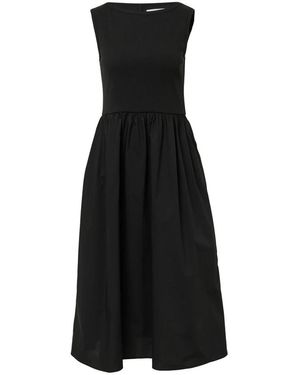 Comma, Midi Dresses - Negro