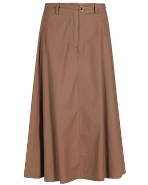 Seventy Midi Skirts - Marrón