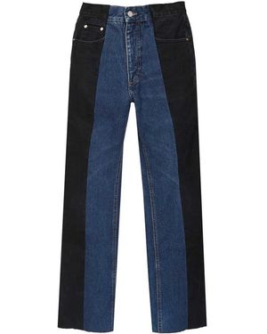 E.L.V. Denim Flare Jeans - Blauw